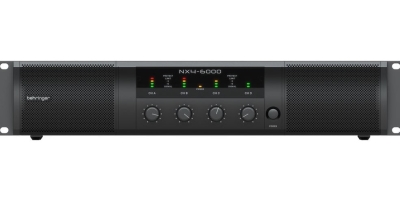 Behringer NX4-6000 Power Amp with Smart Sense